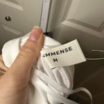 White Maxi Skirt Career Wear Formal Elegant Long Pencil Skirt Wedding Guest Size M Photo 3