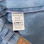Y/PROJECT Opening Ceremony Stirrup Short Jeans In Ice Blue EUC $790 Size 2 Photo 12