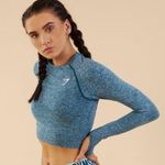 Gymshark Vital Seamless Long Sleeve Crop Top Photo 0