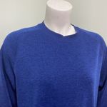 Nike  Dri-Fit Women's Blue Crew Sweater Sweatshirt Photo 1