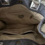 Tory Burch gray flannel bag Photo 8
