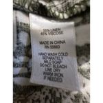 Tahari Tropical Print Linen Blend Blazer Jacket Womens Size Medium Forest Fairy Photo 9