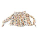 We The Free Free People Lexington Off-Shoulder Shirt Top Blouse Floral Size XS Photo 1