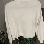 Loft  Women’s Button White Cardigan medium Sweater Photo 2