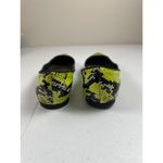 Embroidered Green & Black Snake Print Ballet Flats Size 6.5 Photo 1