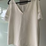 Cooper and Ella Copper and Ella cold shoulder white blouse Photo 1
