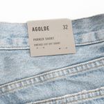 AGOLDE  Parker Vintage Cut Off Denim Shorts - Size 32 Photo 4