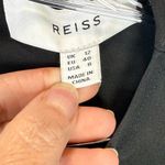 Reiss  Women's SKYE RUCHED BODYCON‎ MIDI DRESS BLACK Size 8 Cocktail Party Photo 5
