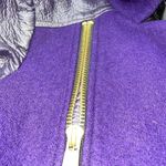 Nanette Lepore Nanette Lapore Moto Style Jacket in Royal Purple Wool and Polyurethane Body Photo 6