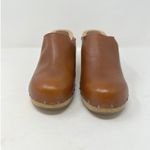 L.L. Bean Signature Wood & Leather Clog Brown Size 10 Photo 1