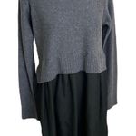 #138 ACROBAT Sweater Dress Gray Size M Photo 0