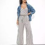 American Eagle AE Striped Strappy Wide Leg Jumpsuit Photo 1