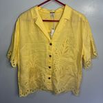 Magaschoni NWT  100% Linen Top Photo 7