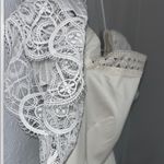 Ted Baker White Lace Puff Sleeve Dress Photo 14