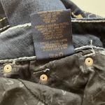 Seven 7 Boot Low rise Jeans Women's Sz‎ 28 Y2K Dark Wash Denim Embellished Bling Blue Photo 5