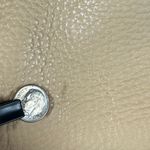 Cole Haan Women’s leather satchel tote pale peach purse 12.5x12.5x5" 10" handle Photo 12