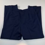 Pendleton  Virgin Wool Flat Front Fully Lined Navy Blue Dress Pants Size 10 Photo 8