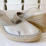 Steve Madden P-Boca Sequin Ribbon Wrap Espadrille Wedges Photo 5