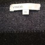 Vince ππ Striped Shawl Collar Cardigan Hooded Alpaca Wool Cashmere Striped XS Photo 6