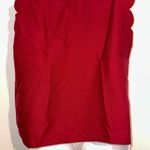 SheIn Clasi Keyhole Burgundy scalloped neck casual dress Top Large NWOT Photo 11
