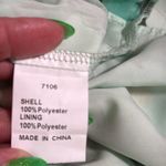 BTFBM one shoulder floral green short romper tie front woman plus size XXL zip Photo 6