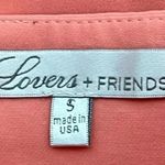 Lovers + Friends X Revolve Riviera Strapless Asymmetrical Dress Pink Chic Size S Photo 4