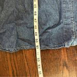 Vintage Blue  100% Cotton Made in USA Denim Maxi Dress Size 4 Photo 8