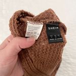 SheIn Drop Shoulder Oversized Waffle Top Photo 4