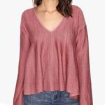 Free People  Women's Sundae Sweater In Rose Pink Coral W1191 Sz S Photo 0