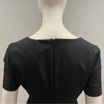 Armani Jeans Above The Knee Pleated Dress Black Size M Photo 7