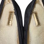 Birdies The Blackbird Black Suede Sherpa Lined Cheetah Tassel Loafers size 6.5 Photo 7