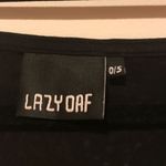 Lazy Oaf  black and white print shirt Photo 3