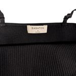 Aritzia  Babaton Black Spaghetti Sculpt Knit Mini Bodycon Dress size Small Photo 7