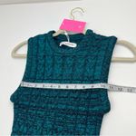 Amanda Uprichard  Braylen Bold Knit‎ Sleeveless Dress Teal Womens Size Small NEW Photo 6