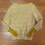 Boden Cotton Wool Bernice Striped Fisherman Coastal Preppy Career Sweater 2 Yellow Photo 2
