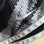 Nike Women's Dynamic Black and White Athletic Shorts Photo 2
