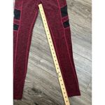 Beyond Yoga  Red Space Dye Iconic Silhouette Mesh Details Leggings Size XS Photo 1