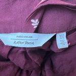 & Other Stories & Other Stories Maroon Belted Long Kimono Floral Robe NWOT 10 Photo 3