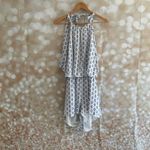 Cupcakes and Cashmere  White & Blue Romper Photo 2