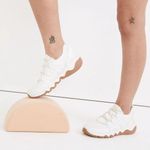 Madewell Field Knit Sneakers in White eyelet 7.5 Photo 0