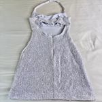 Lori Ann Montreal Lace Mini Halter Neck Dress Purple Size 2 Photo 3