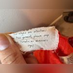 Free People Women’s Fiery Red Lace Mini Dress Size S Photo 10