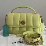 Coach Turnlock Clutch with Quilting Bag Photo 2