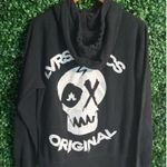 Lovers Are Lunatics Graphic Jacket Sz Small Black Photo 0