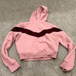 Wild Fable Pink cropped zip up Hoodie Photo 5
