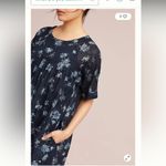Current/Elliott  floral navy swing dress anthro fall classic boho S $128$ nwot Photo 1