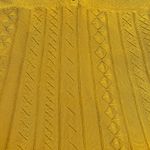 Ba&sh  Adana Pointelle Babydoll Cap Sleeve Knit Dress Mustard Yellow Lined Size 2 Photo 7