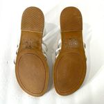 Torrid White Faux leather Braided Flip-Flop Sandals Photo 8