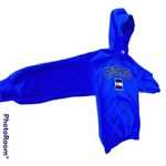Gildan Vintage Colorado Hoodie Medium Blue Flag Kangaroo Pockets Unisex Snowboa… Photo 5