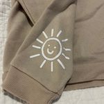 If It Were Me Quarter Zip Beige  Photo 2